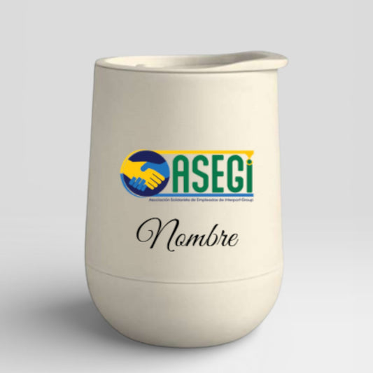 Vaso vinero fibra de trigo