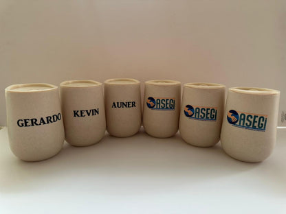 Vaso vinero fibra de trigo